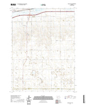 USGS US Topo 7.5-minute map for Ogallala SW NE 2021