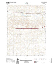 USGS US Topo 7.5-minute map for Oliver Reservoir NE 2021