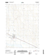 USGS US Topo 7.5-minute map for Oshkosh NE 2021