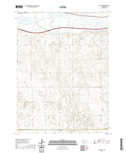 USGS US Topo 7.5-minute map for Paxton SW NE 2021