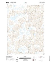 USGS US Topo 7.5-minute map for Peter Long Lake NE 2021