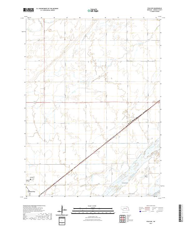 USGS US Topo 7.5-minute map for Polk NW NE 2021