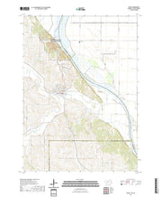 USGS US Topo 7.5-minute map for Ponca NESD 2021