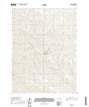 USGS US Topo 7.5-minute map for Prague NE 2021