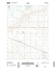 USGS US Topo 7.5-minute map for Prosser NE 2021