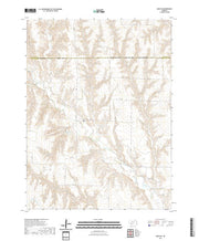 USGS US Topo 7.5-minute map for Quick SE NE 2021