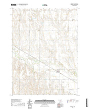 USGS US Topo 7.5-minute map for Riverdale NE 2021