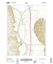 USGS US Topo 7.5-minute map for Rock Bluff NEIA 2021