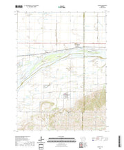 USGS US Topo 7.5-minute map for Rogers NE 2021