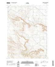 USGS US Topo 7.5-minute map for Roubadeau Pass NE 2021