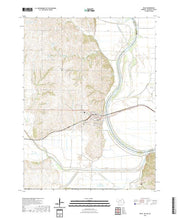 USGS US Topo 7.5-minute map for Rulo NEMOKS 2021