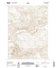 USGS US Topo 7.5-minute map for Rushville SW NE 2021