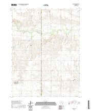 USGS US Topo 7.5-minute map for Ruskin NE 2021