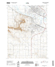 USGS US Topo 7.5-minute map for Scottsbluff South NE 2021