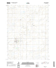 USGS US Topo 7.5-minute map for Shickley NE 2021