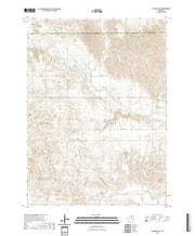 USGS US Topo 7.5-minute map for Spalding NW NE 2021