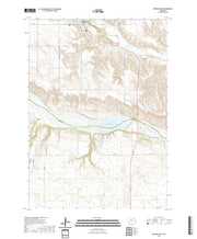 USGS US Topo 7.5-minute map for Spencer South NE 2021