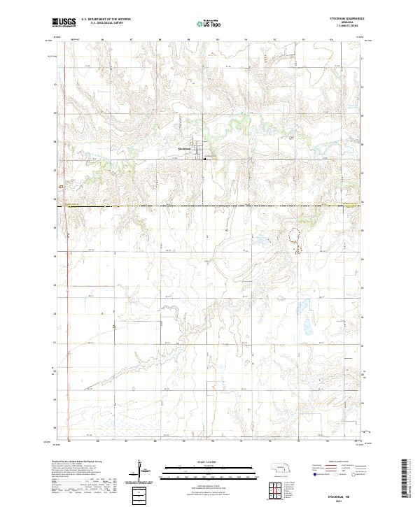 USGS US Topo 7.5-minute map for Stockham NE 2021