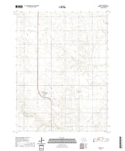 USGS US Topo 7.5-minute map for Strang NE 2021