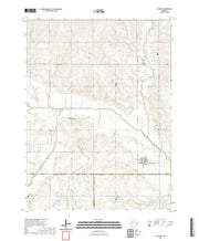 USGS US Topo 7.5-minute map for Talmage NE 2021