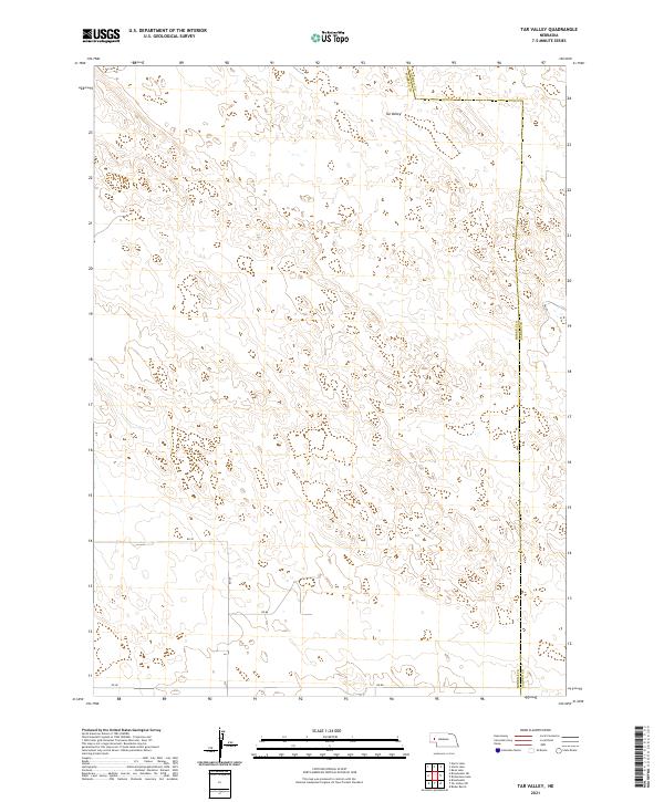 USGS US Topo 7.5-minute map for Tar Valley NE 2021