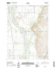 USGS US Topo 7.5-minute map for Wann NE 2021