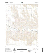 USGS US Topo 7.5-minute map for Wauneta West NE 2021