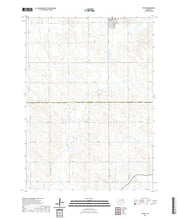 USGS US Topo 7.5-minute map for Wausa NE 2021