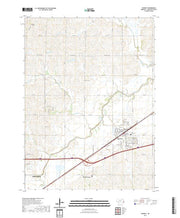 USGS US Topo 7.5-minute map for Waverly NE 2021