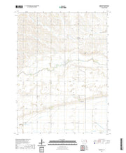 USGS US Topo 7.5-minute map for Webster NE 2021