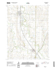 USGS US Topo 7.5-minute map for Wilber NE 2021