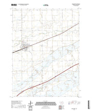 USGS US Topo 7.5-minute map for Wood River NE 2021