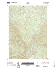 US Topo 7.5-minute map for Bunnell Mountain NH