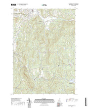 US Topo 7.5-minute map for Claremont South NH