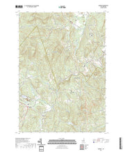 US Topo 7.5-minute map for Danbury NH