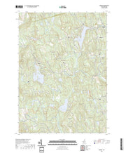 US Topo 7.5-minute map for Deering NH