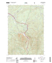 US Topo 7.5-minute map for Franconia NH