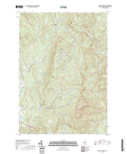 US Topo 7.5-minute map for Mount Cardigan NH