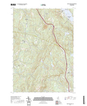 US Topo 7.5-minute map for North Grantham NH