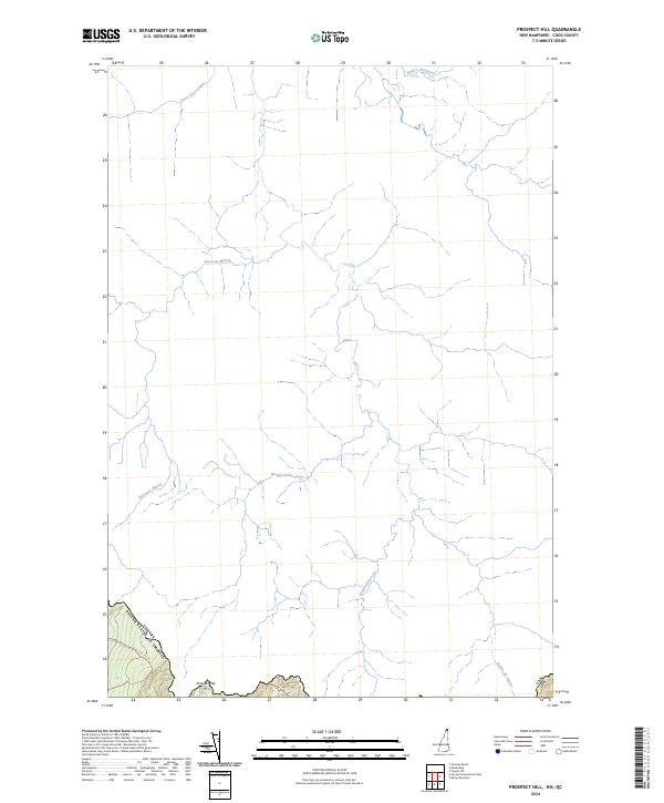 US Topo 7.5-minute map for Prospect Hill NHQC