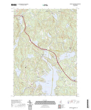 US Topo 7.5-minute map for Sunapee Lake North NH