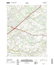 US Topo 7.5-minute map for Allentown NJ