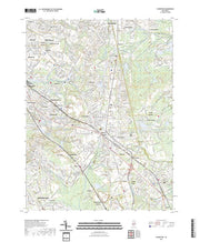 US Topo 7.5-minute map for Clementon NJ