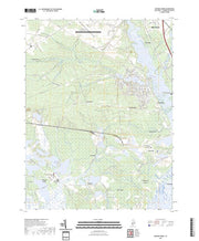 US Topo 7.5-minute map for Dividing Creek NJ