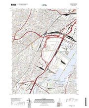 US Topo 7.5-minute map for Elizabeth NJNY