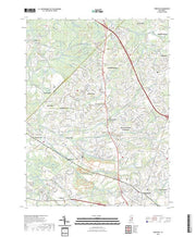 US Topo 7.5-minute map for Freehold NJ