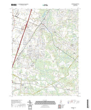 US Topo 7.5-minute map for Jamesburg NJ