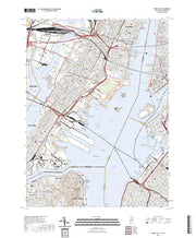 US Topo 7.5-minute map for Jersey City NJNY