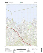 US Topo 7.5-minute map for Keyport NJNY