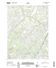 US Topo 7.5-minute map for Monmouth Junction NJ